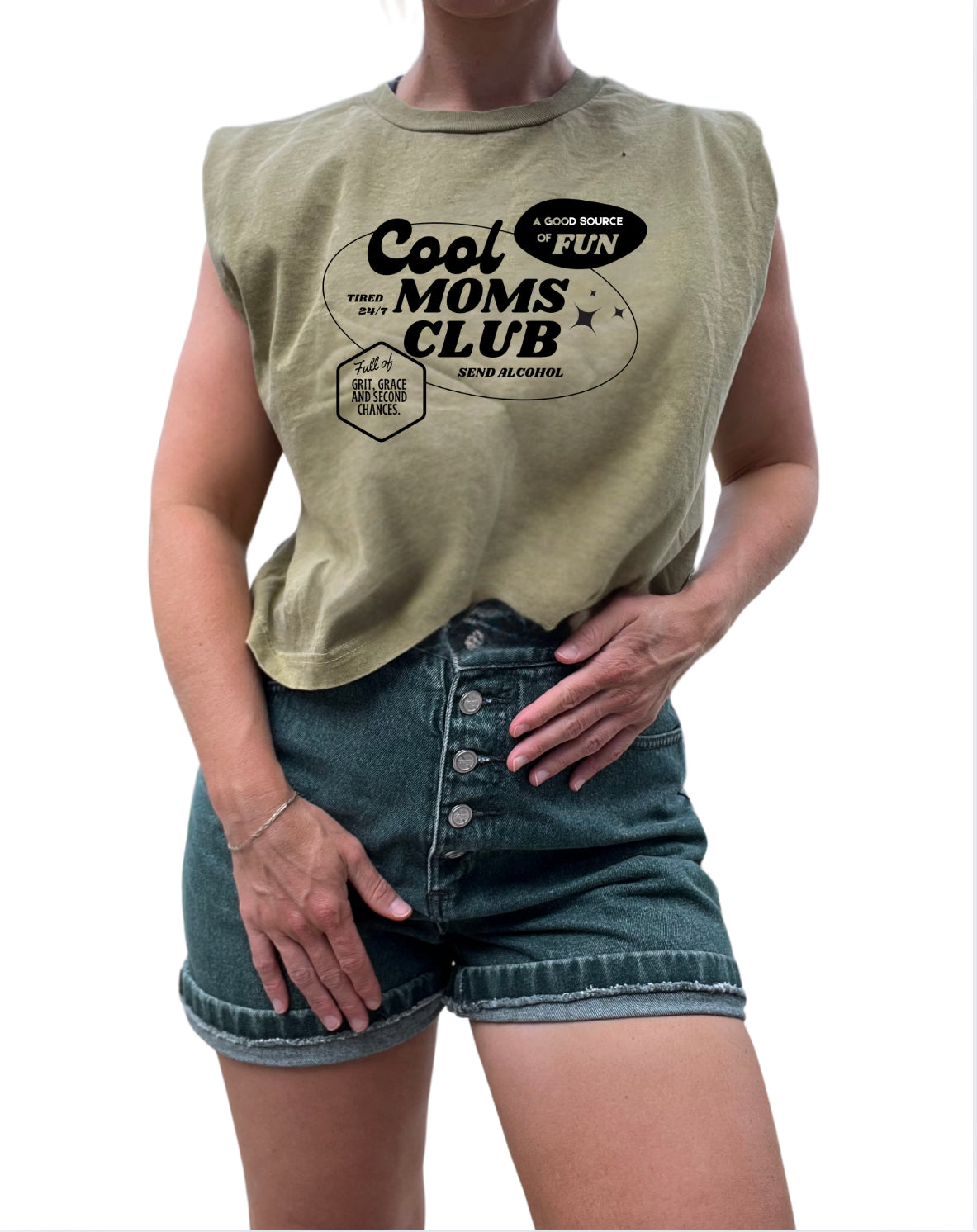 Cool moms club tank