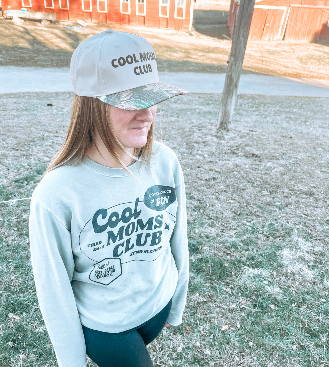 Cool moms club hat