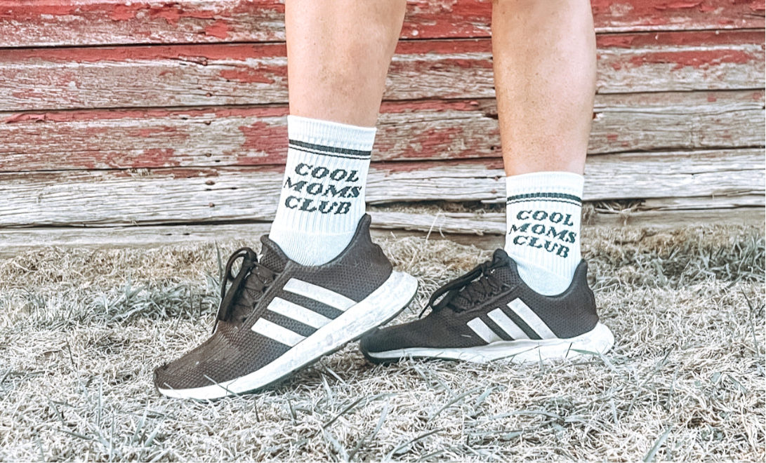 Cool Moms Club Half Crew Socks