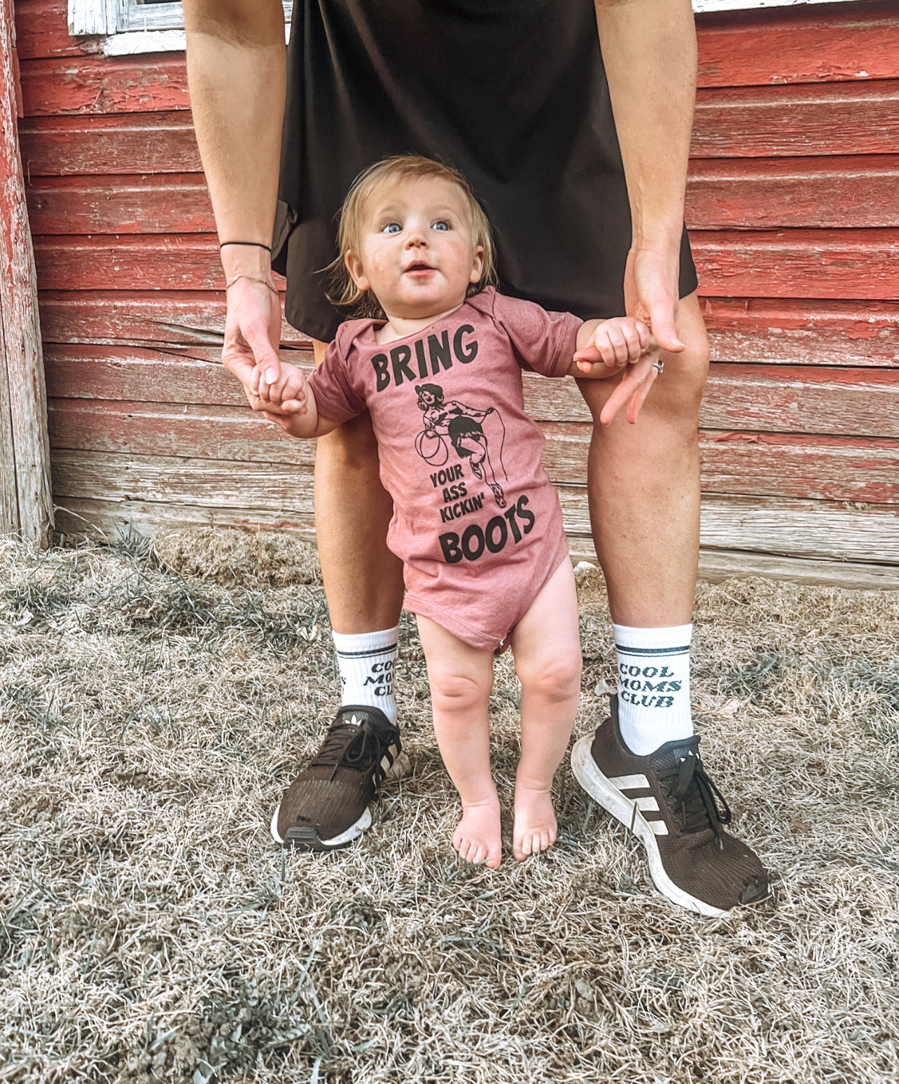 Cool Moms Club Half Crew Socks