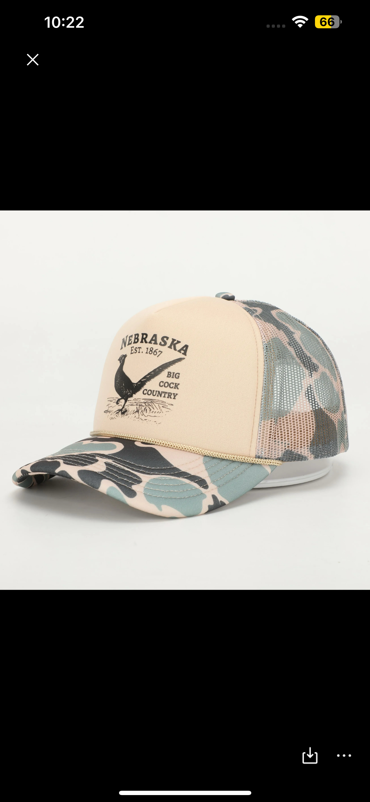 Nebraska pheasant hat