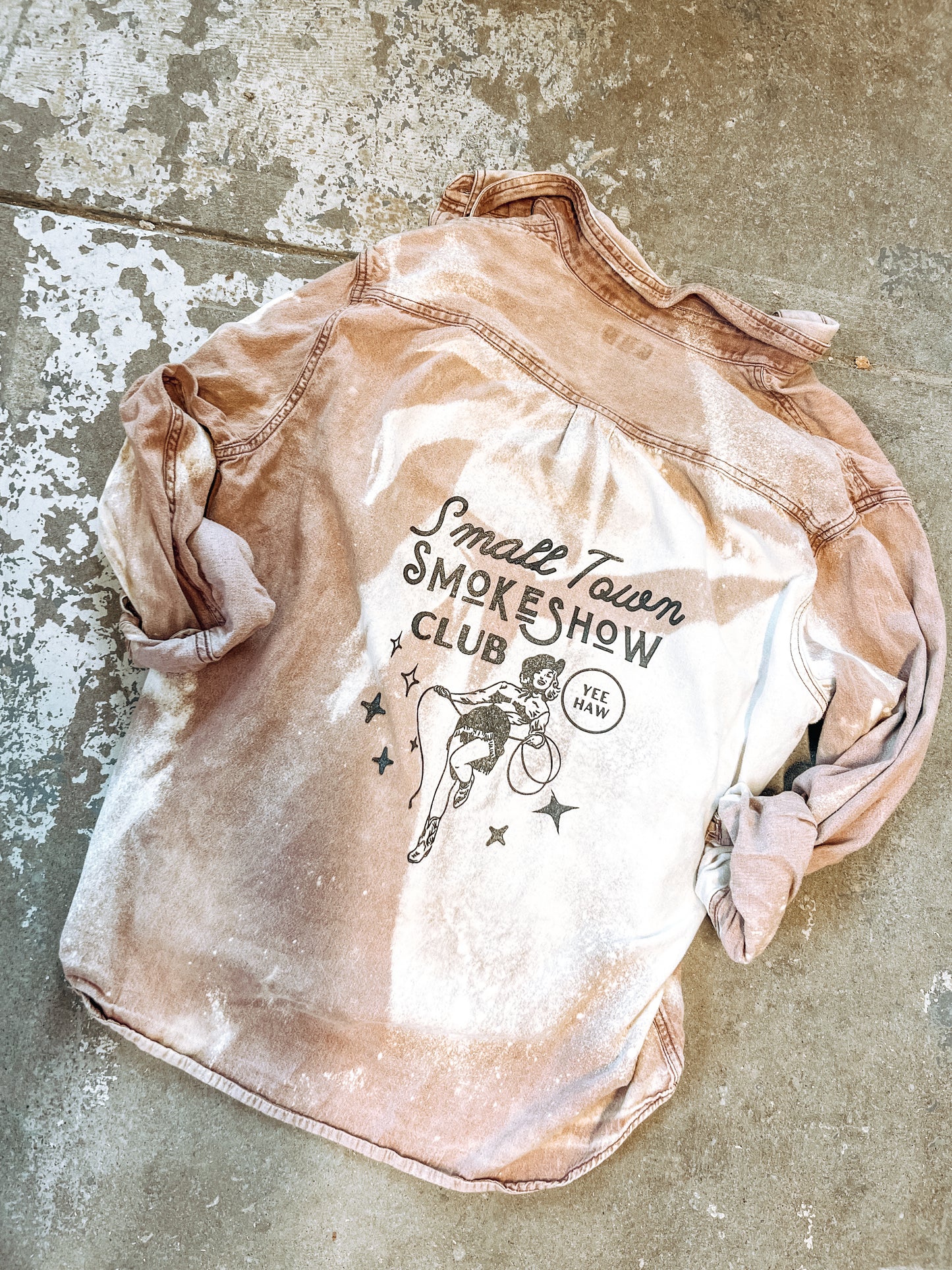 Small Town Smoke Show Button Up