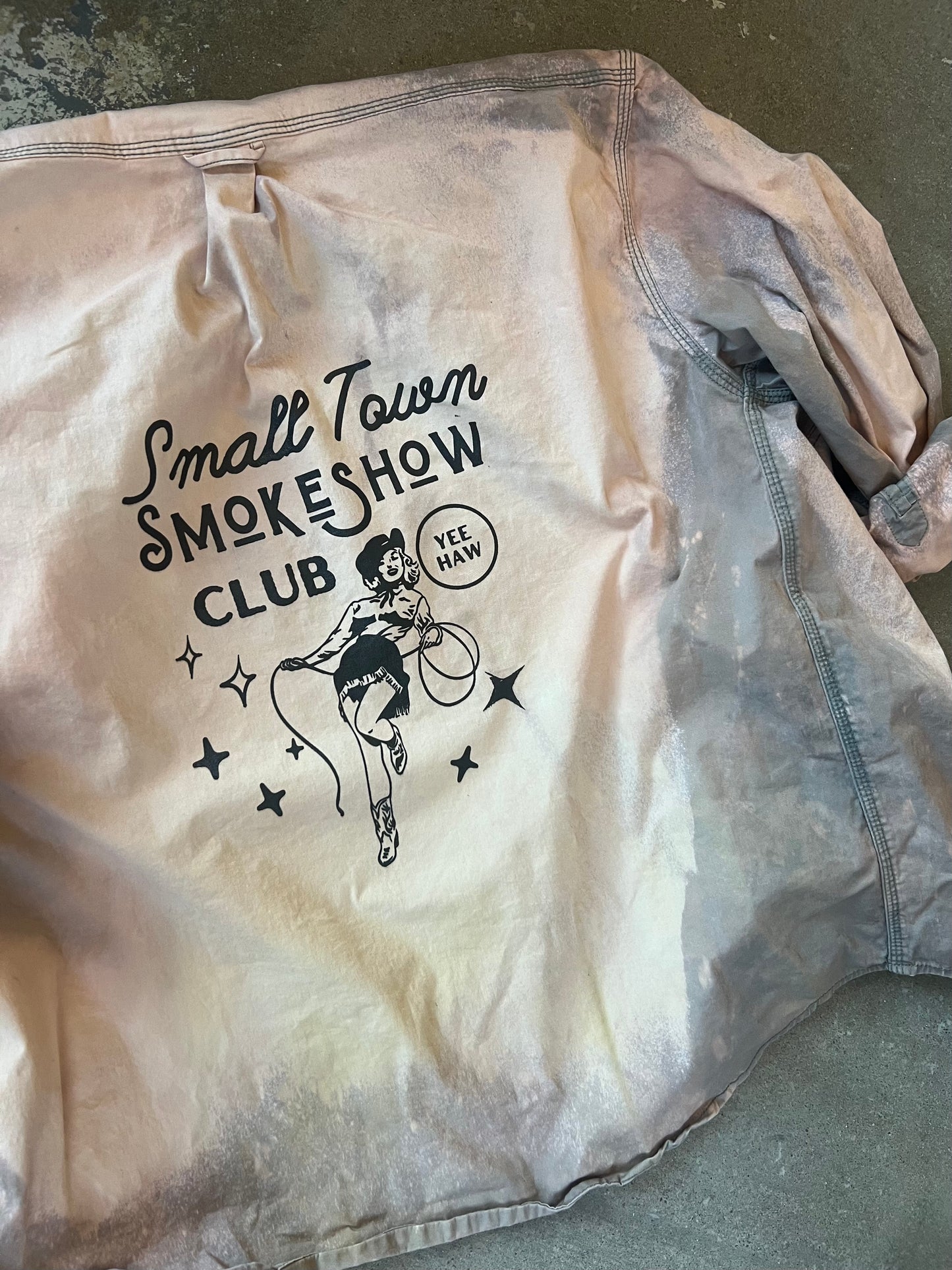 Small Town Smoke Show Button Up