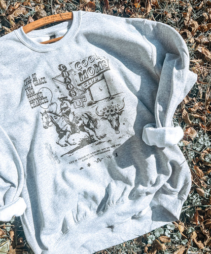 cool moms club sweatshirt