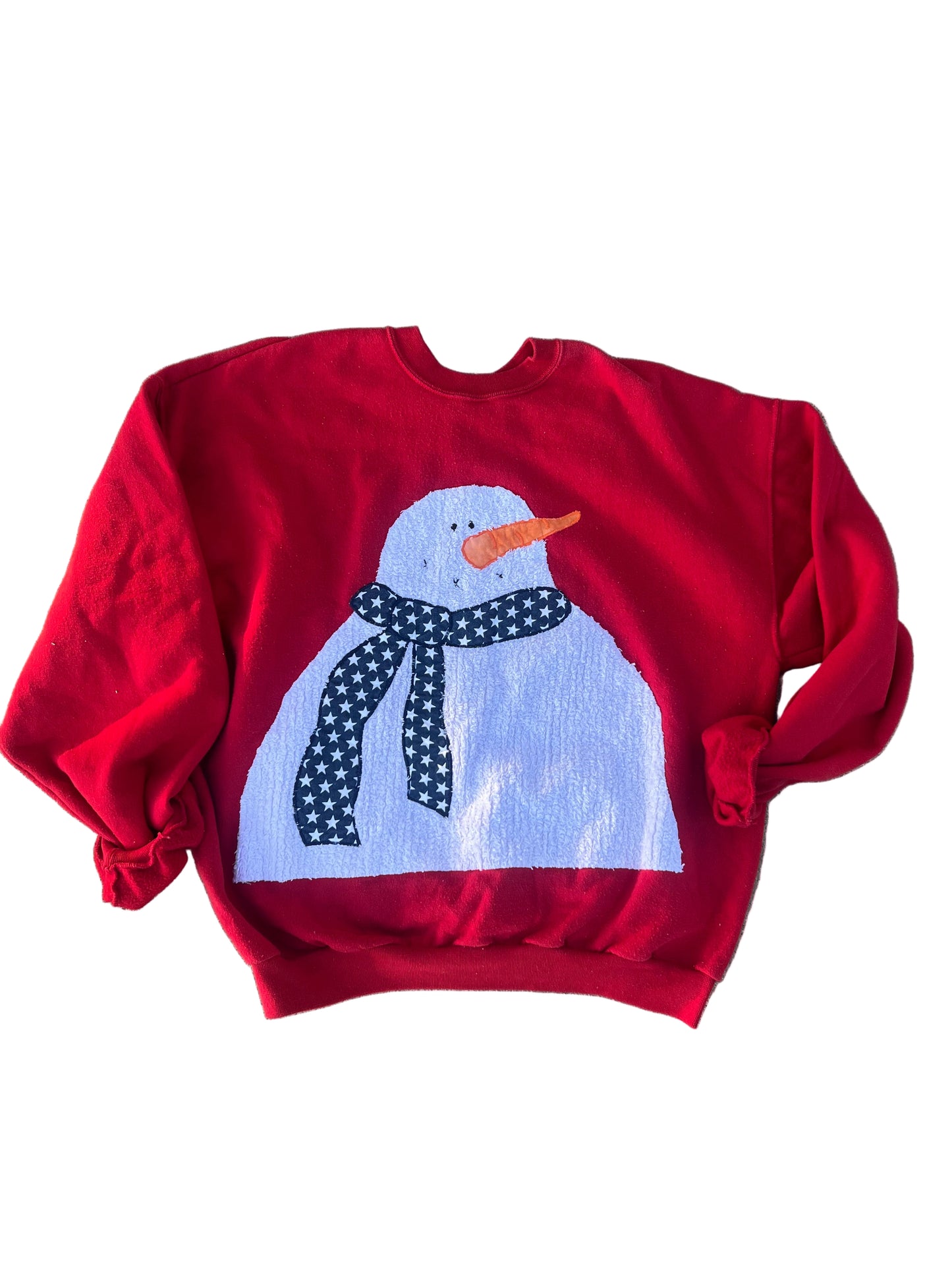 Vintage snowman sweatshirt