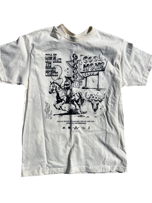Cool moms club western tee