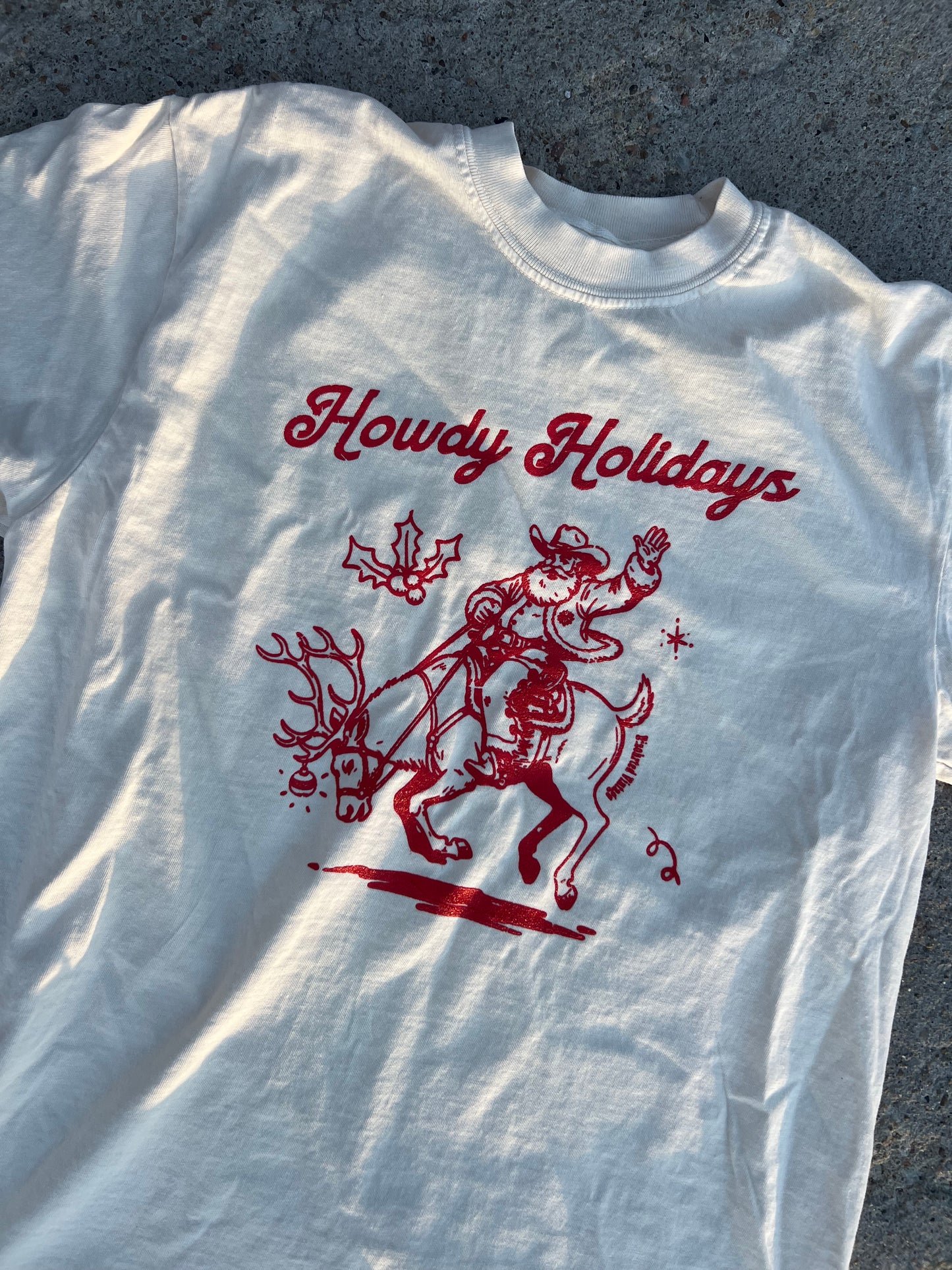 Howdy Holidays Tee