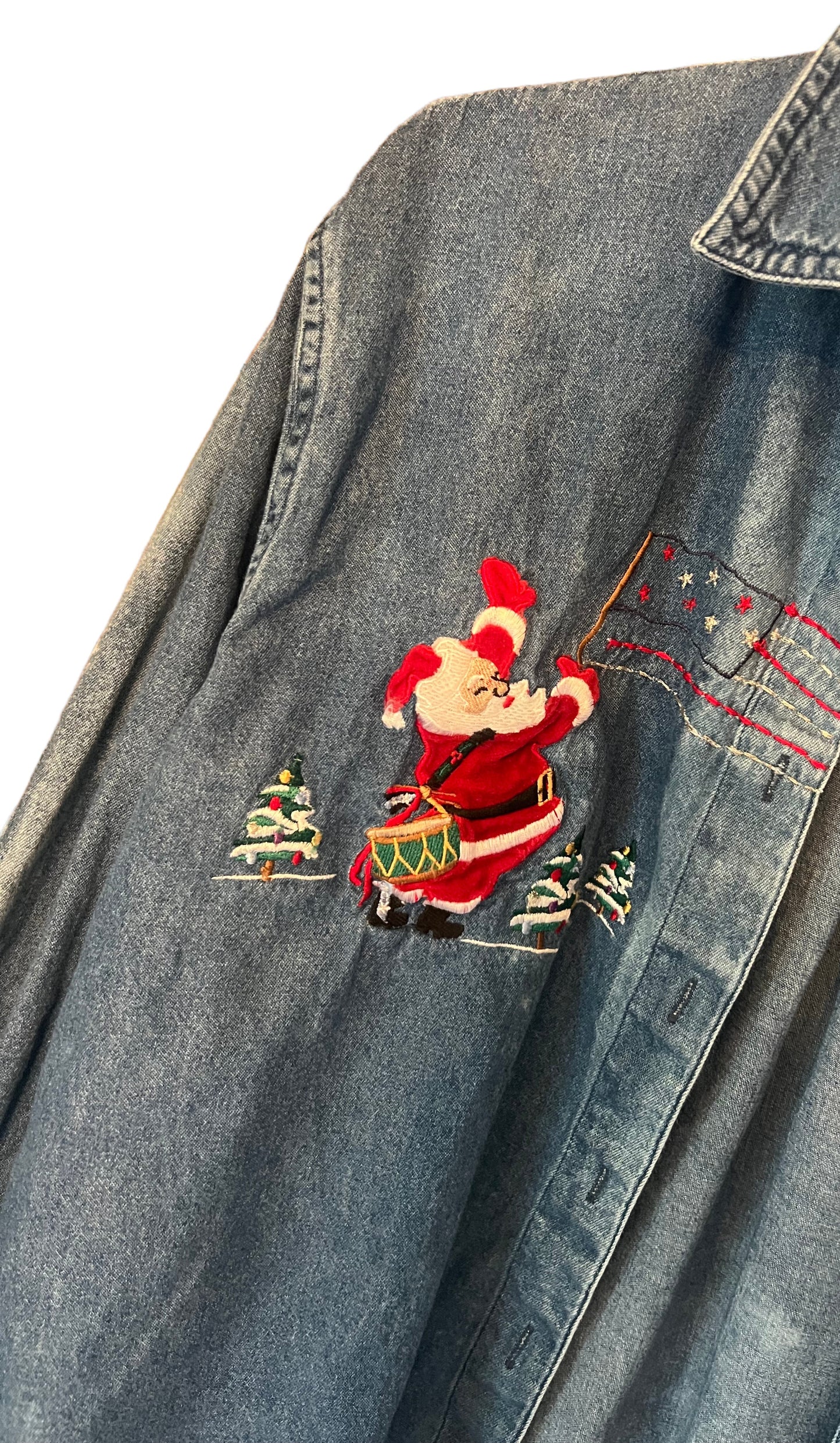 Vintage Santa shacket