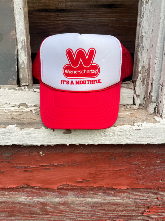Vintage Wienerschnitzel hat