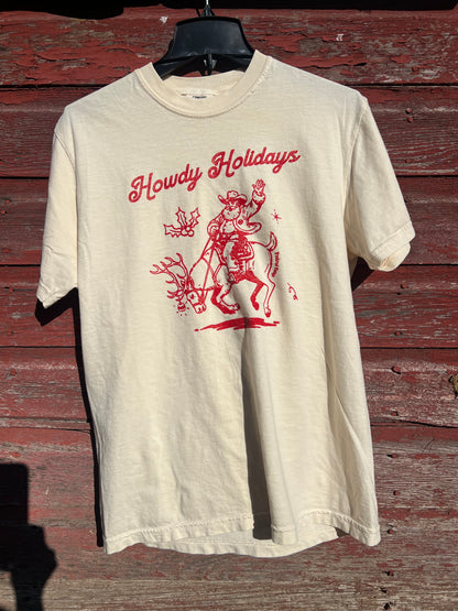 Howdy Holidays Tee