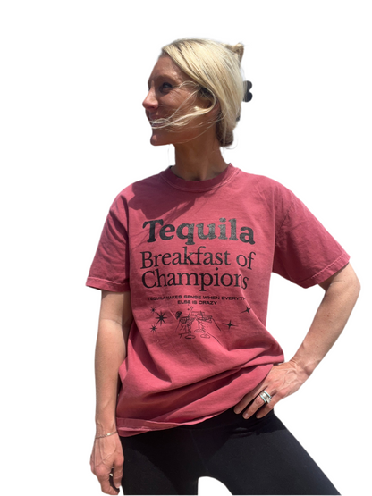 Tequila breakfast of champions tee