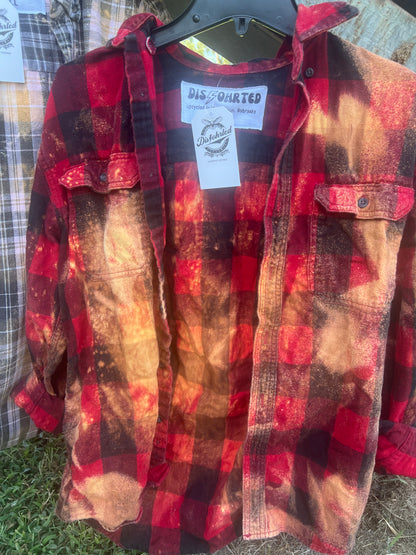 Disohrted Luxe Flannel Drop