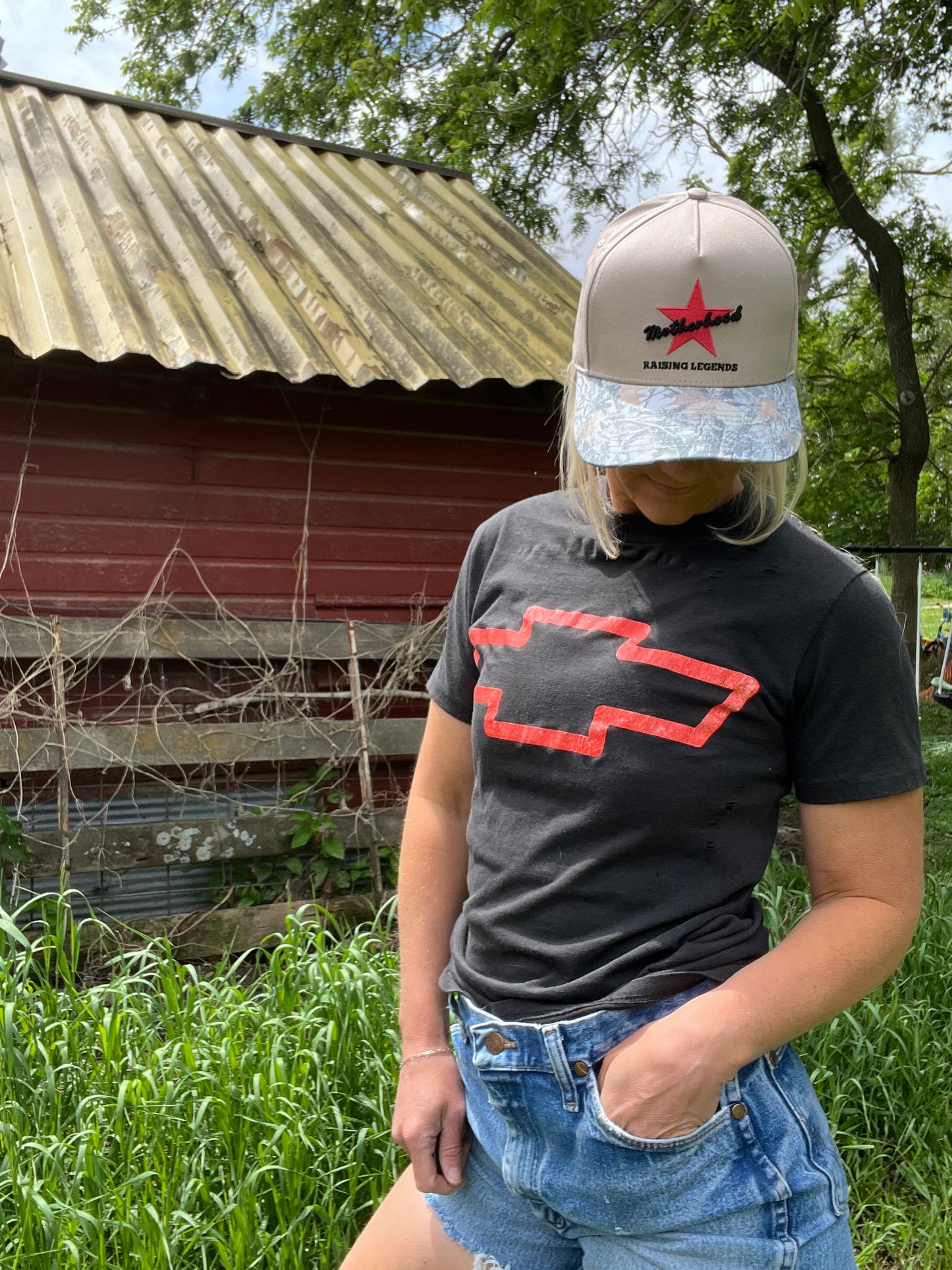 Motherhood camo hat